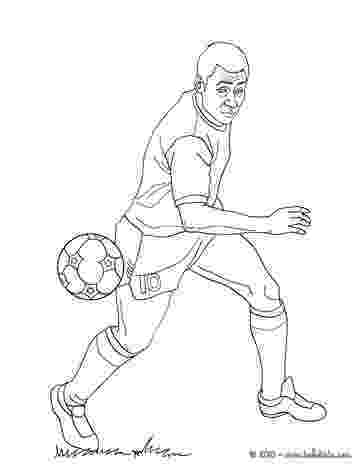 soccer player colouring pages pelé playing soccer coloring pages hellokidscom soccer player colouring pages 
