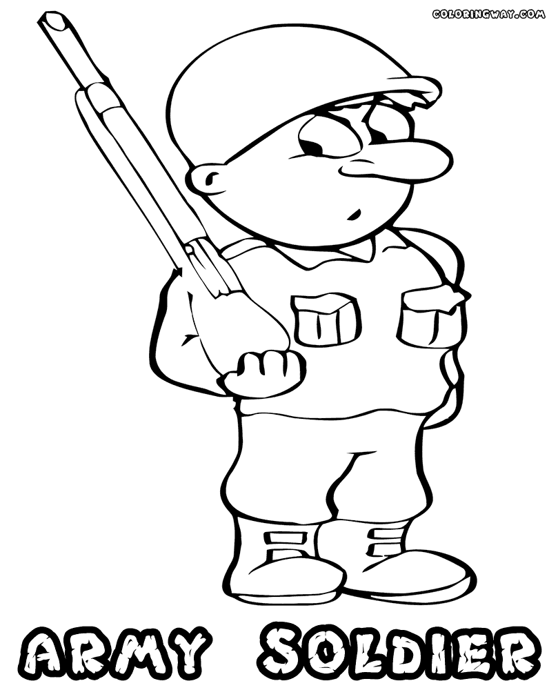 soldier coloring pages to print free printable army coloring pages for kids print to pages coloring soldier 