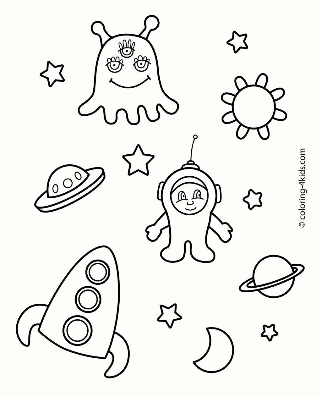 space coloring pages free printable outer space coloring pages getcoloringpagescom printable coloring free pages space 