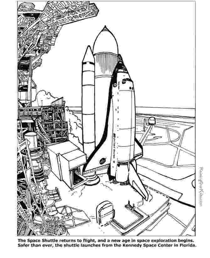 space shuttle coloring pages launching the space shuttle coloring page free printable space shuttle pages coloring 