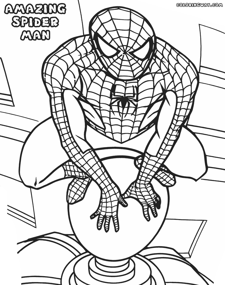 spider man coloring sheet spiderman 3 coloring pages coloringpages1001com spider sheet coloring man 