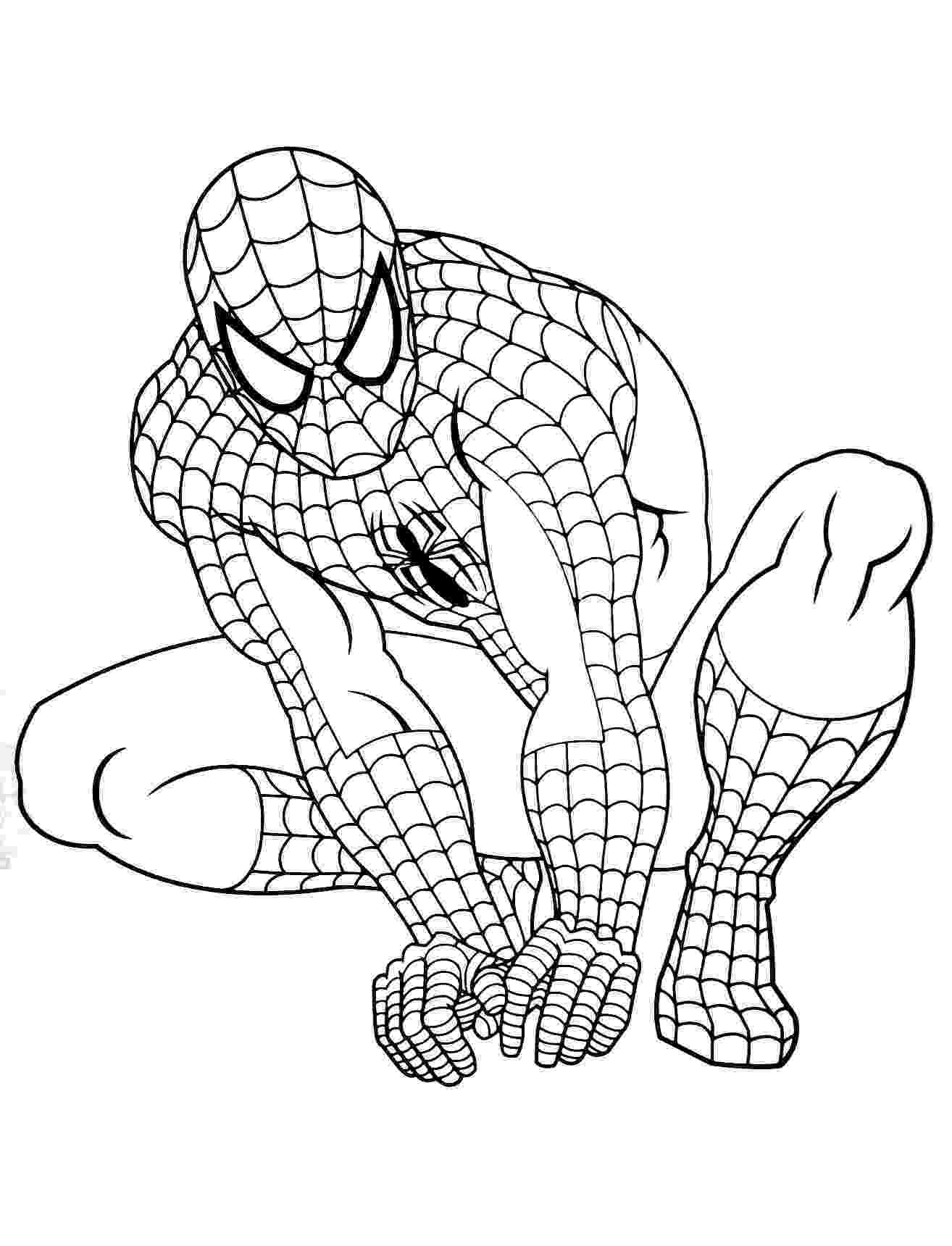 spiderman color sheets spiderman coloring page minister coloring spiderman sheets color 