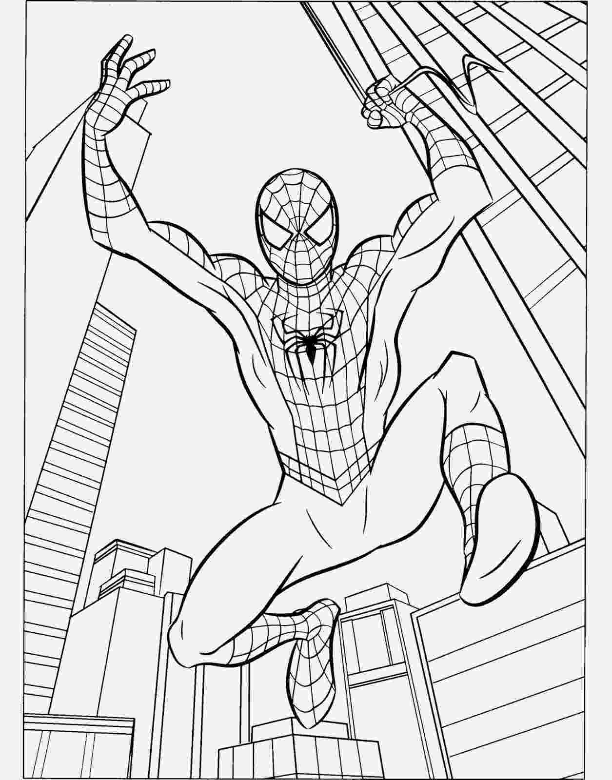 spiderman coloring pages free 30 spiderman colouring pages printable colouring pages free pages spiderman coloring 