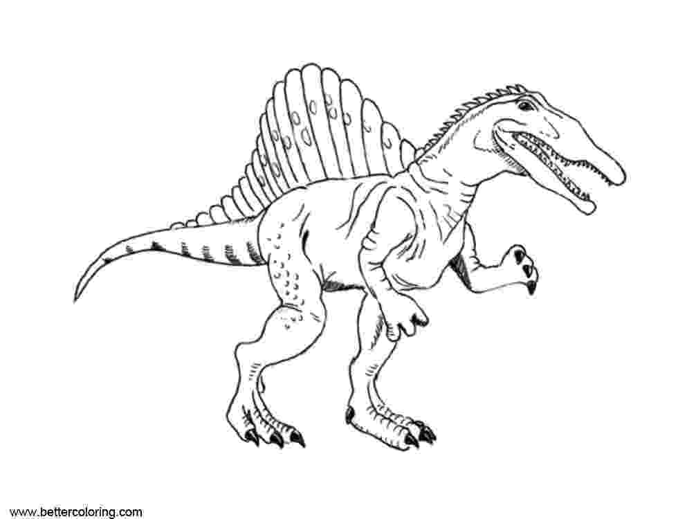 spinosaurus coloring spinosaurus coloring pages coloring pages to download coloring spinosaurus 