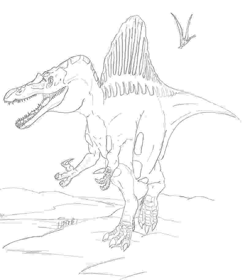 spinosaurus coloring spinosaurus coloring pages to download and print for free spinosaurus coloring 1 2