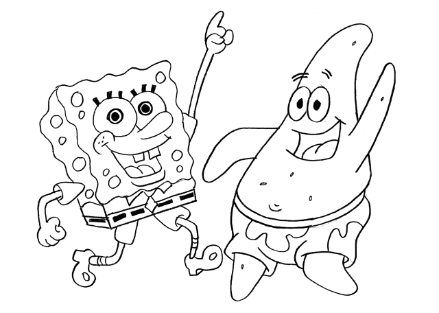 spongebob coloring pages for kids august 2011 free coloring pages for kids for spongebob coloring kids pages 