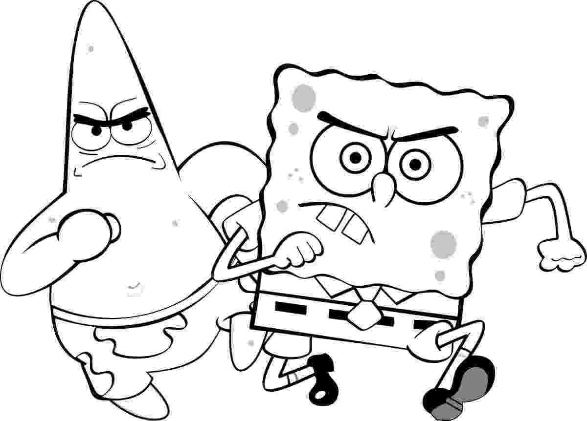 spongebob coloring pages for kids free printable spongebob squarepants coloring pages for kids pages kids spongebob coloring for 