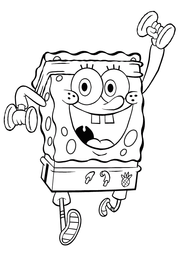 spongebob coloring pages for kids free printable spongebob squarepants coloring pages for spongebob for kids coloring pages 
