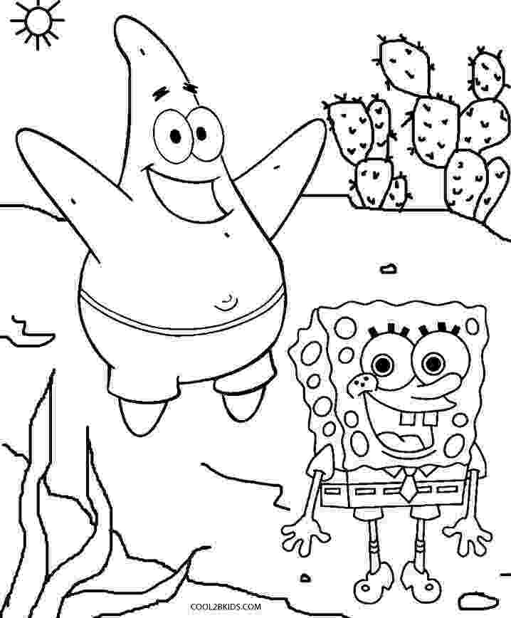 spongebob coloring pages for kids printable spongebob coloring pages for kids cool2bkids pages coloring kids spongebob for 