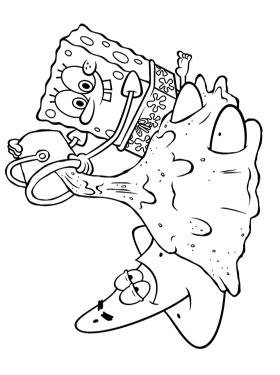 spongebob coloring sheet coloring pages from spongebob squarepants animated coloring sheet spongebob 