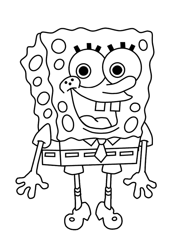 spongebob coloring sheet coloring pages from spongebob squarepants animated spongebob sheet coloring 