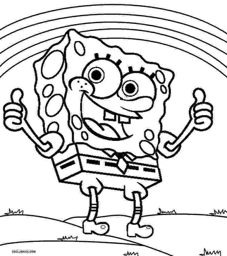 spongebob coloring sheet spongebob squarepants coloring pages team colors spongebob sheet coloring 