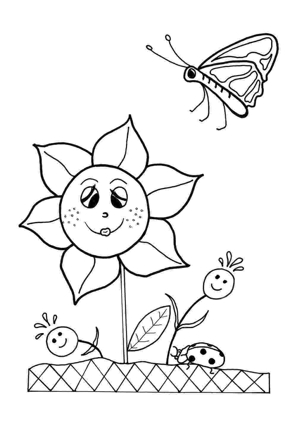 spring coloring sheets for toddlers dancing flowers spring coloring sheet allfreekidscraftscom toddlers spring sheets for coloring 