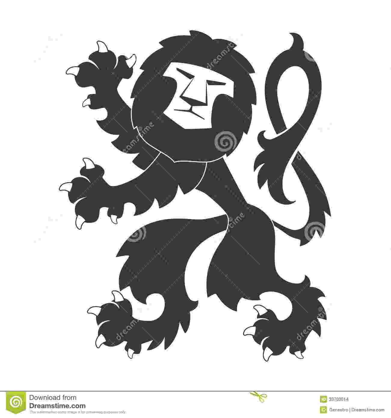 standing lion standing heraldic lion stock images image 33703014 lion standing 