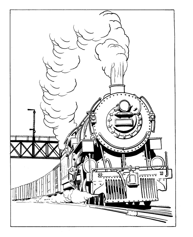 steam locomotive coloring pages old steam locomotive coloring pages hellokidscom locomotive pages steam coloring 