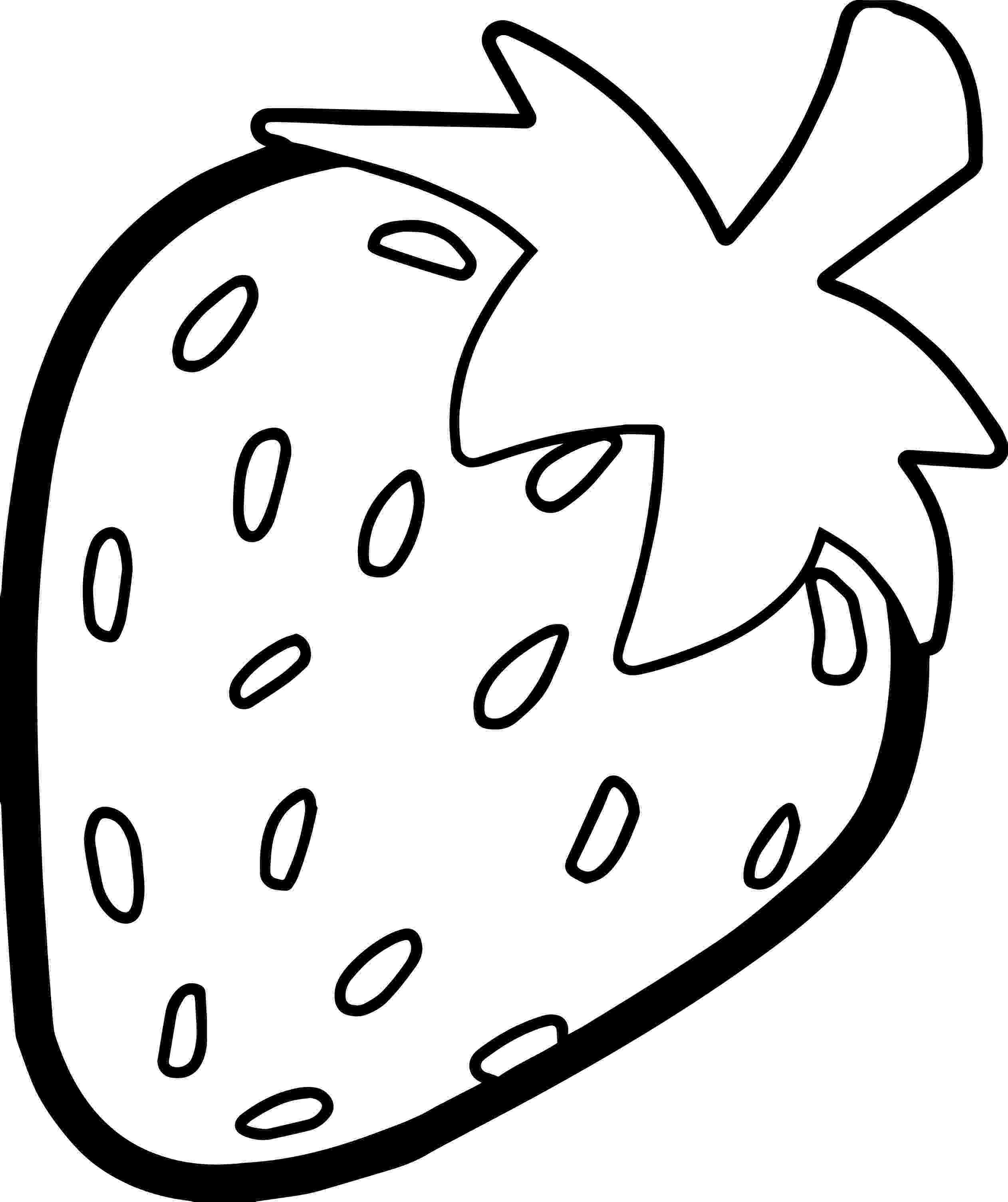 strawberry coloring pages nice strawberry bold outline coloring page fruit coloring strawberry pages 
