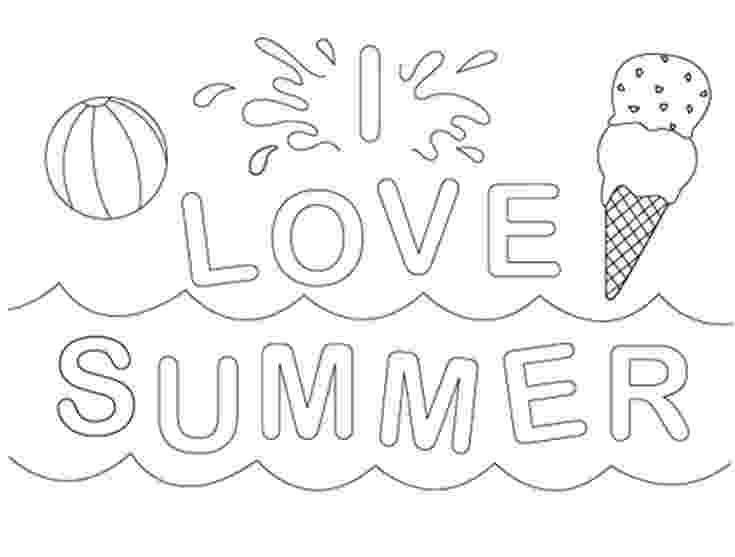 summer coloring pictures printable summer coloring pages summer pictures coloring 