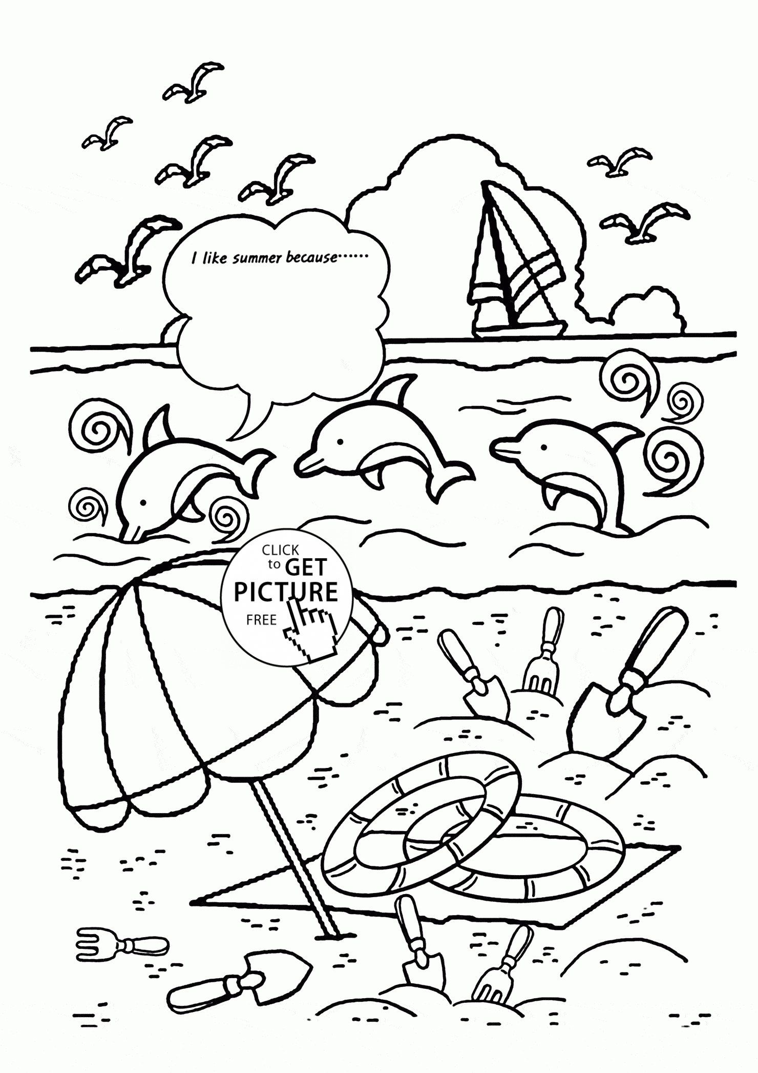 summer coloring sheets summer coloring pages for kids print them all for free summer sheets coloring 
