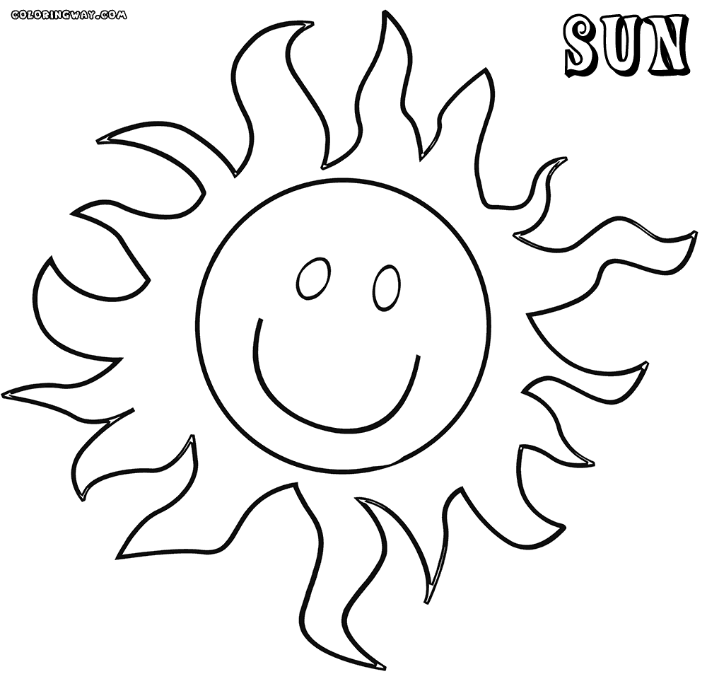 sun coloring pages free printable sun coloring pages for kids cool2bkids pages coloring sun 