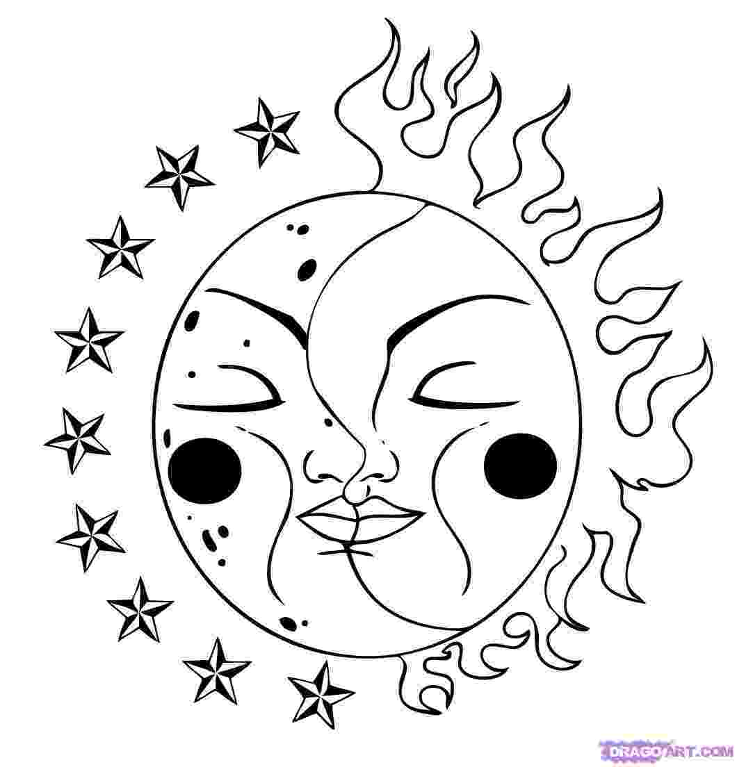 sun coloring pages sun and moon coloring pages to download and print for free sun pages coloring 