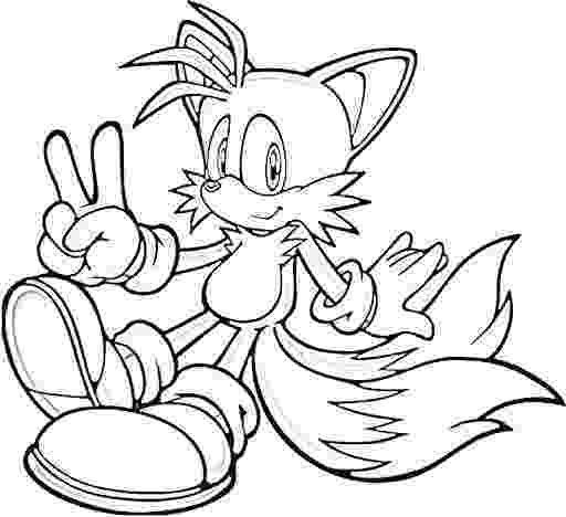 tails coloring pages sonic the hedgehog coloring pages tails coloring home pages coloring tails 