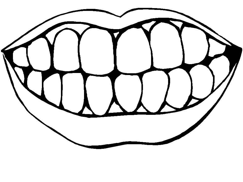 teeth coloring page tooth coloring pages getcoloringpagescom page teeth coloring 