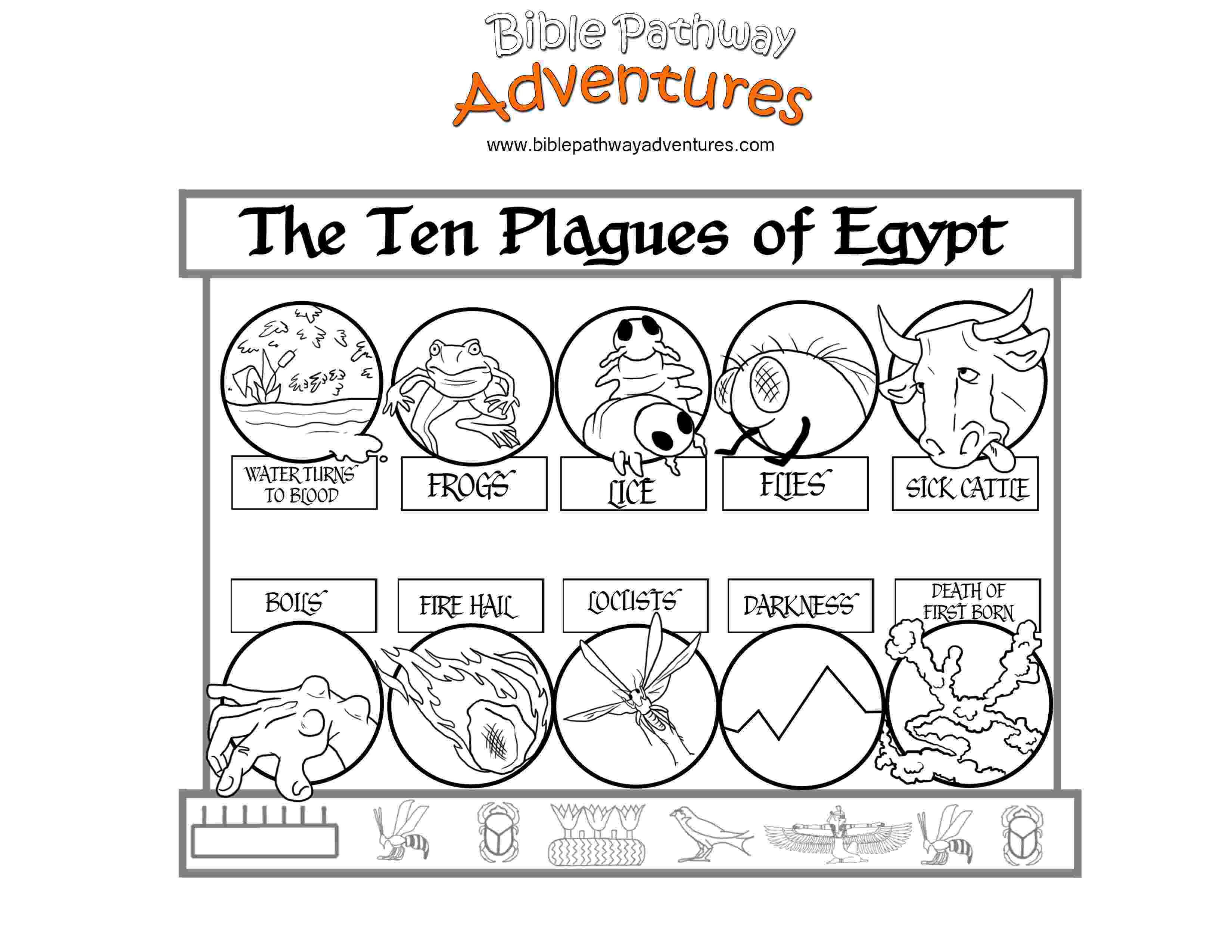 ten plagues of egypt coloring pages ten plagues of egypt number coloring page sundayschoolist egypt ten pages plagues of coloring 
