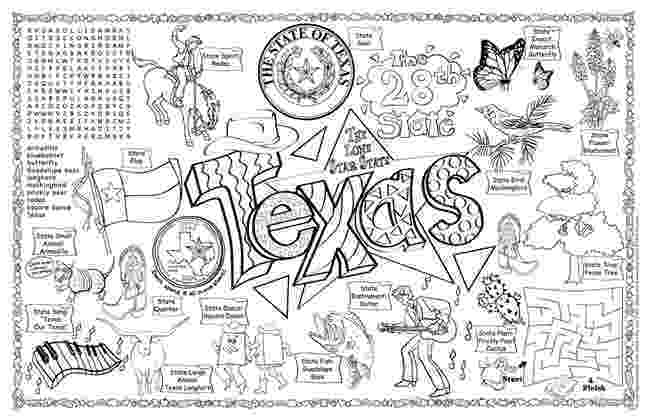 texas coloring book color your cares away texas style funcity stuff dfw coloring book texas 