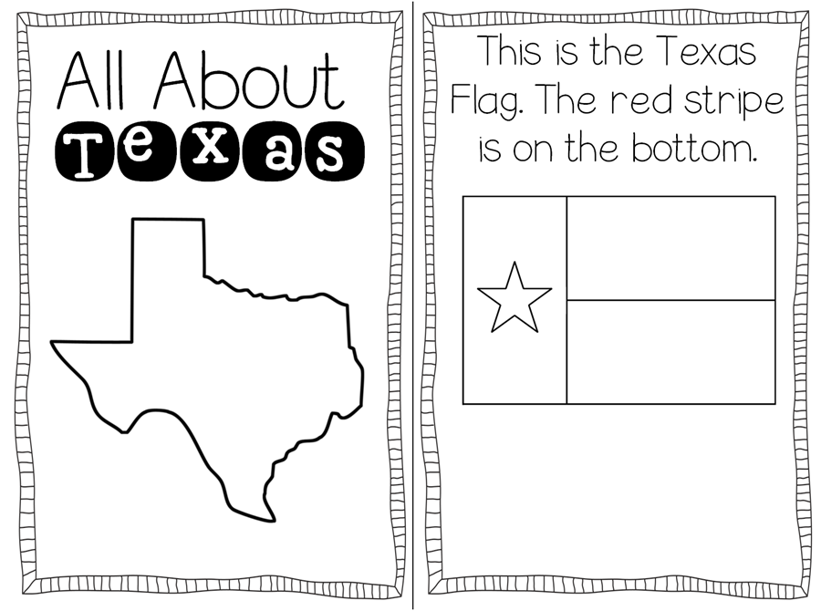 texas coloring book texas symbols freebie teaching with haley o39connor coloring texas book 