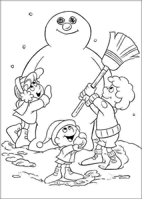 the snowman colouring pages cute snowmen free printable coloring pages oh my fiesta snowman pages colouring the 