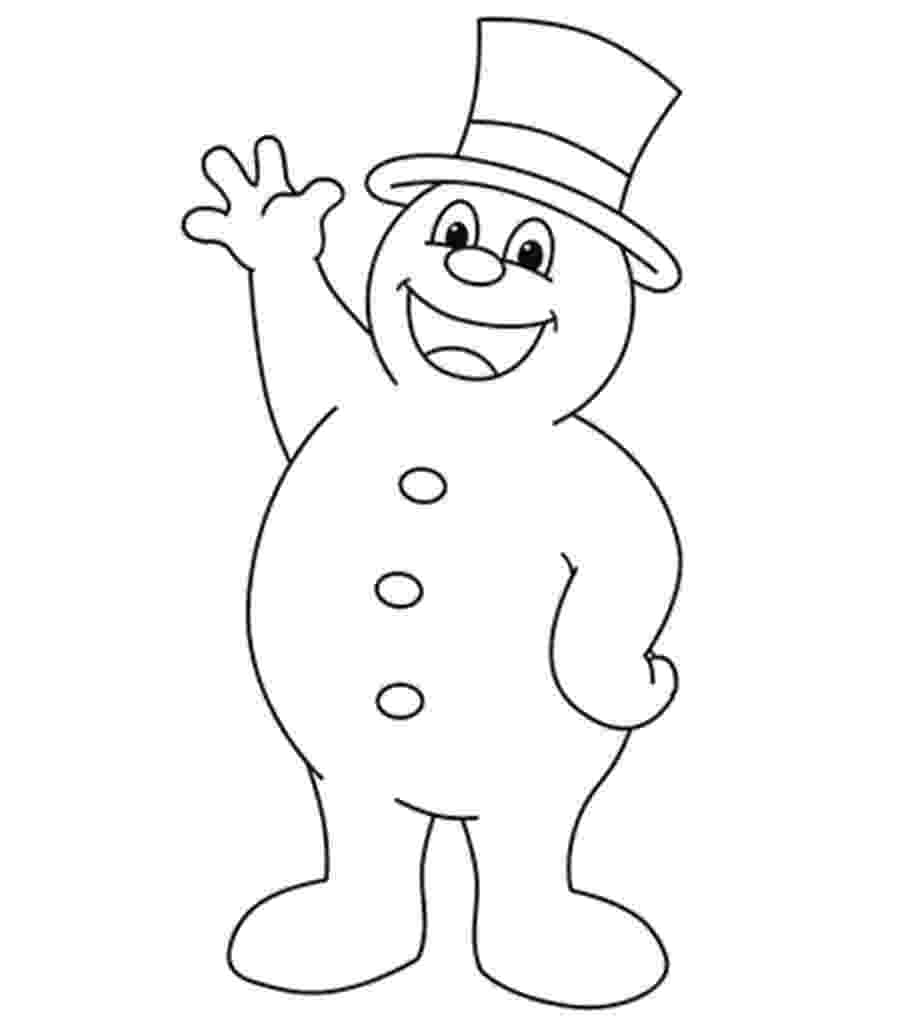 the snowman colouring pages free printable frosty the snowman coloring pages best colouring the pages snowman 