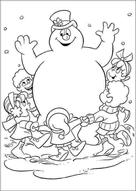 the snowman colouring pages free printable frosty the snowman coloring pages best colouring the pages snowman 1 1