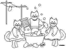 three little kittens coloring pages three little kittens coloring page little kittens 1 coloring pages kittens little three 