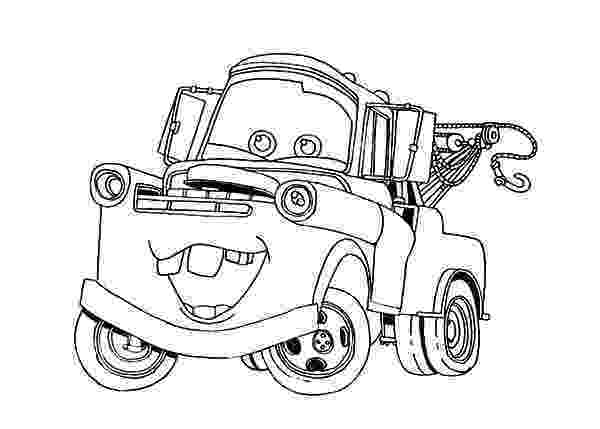 tow mater coloring pages cars movie tow mater cars movie coloring page mater tow coloring pages 