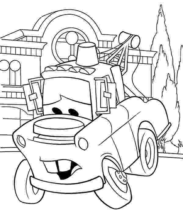 tow mater coloring pages free printable coloring pages part 44 pages mater tow coloring 