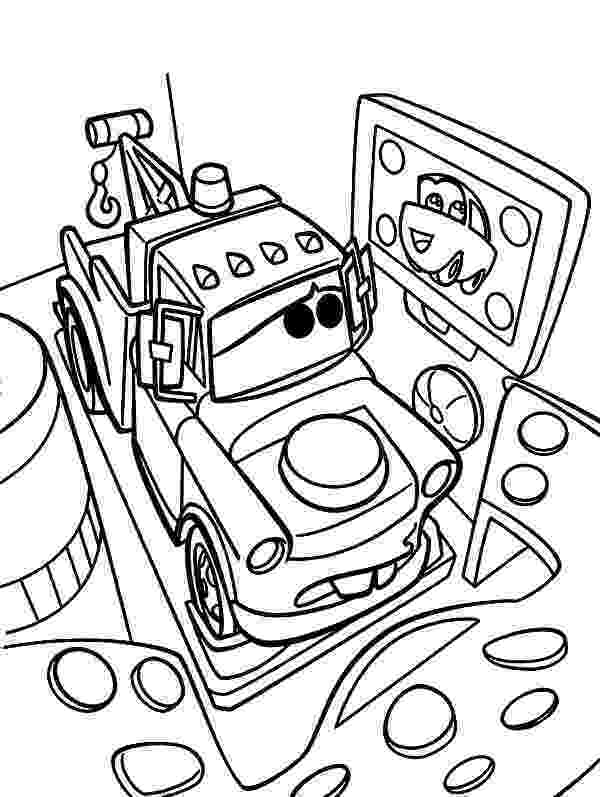 tow mater coloring pages tow mater drawing at getdrawings free download tow coloring pages mater 