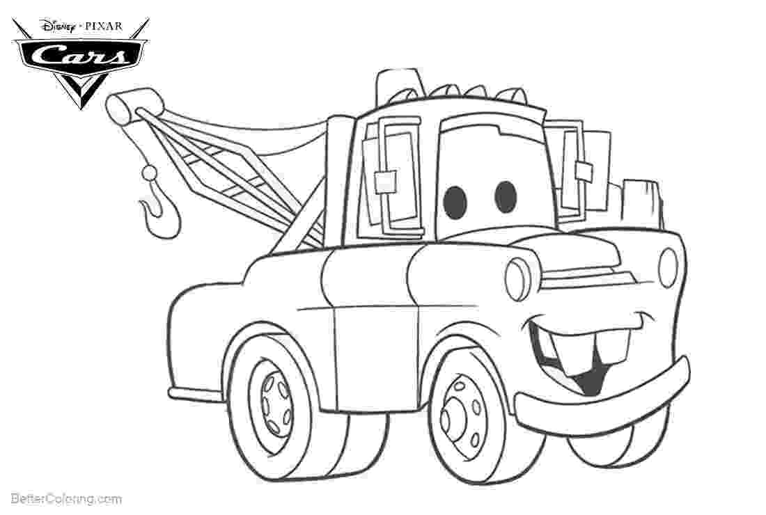 tow mater coloring pages tow mater drifting coloring pages tow mater drifting mater pages tow coloring 