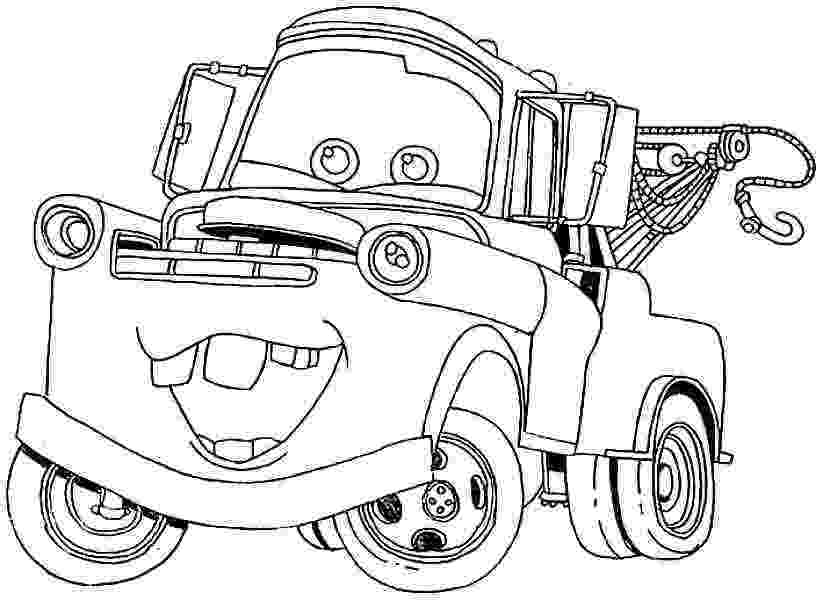 tow mater coloring pages tow truck coloring pages at getcoloringscom free tow mater pages coloring 