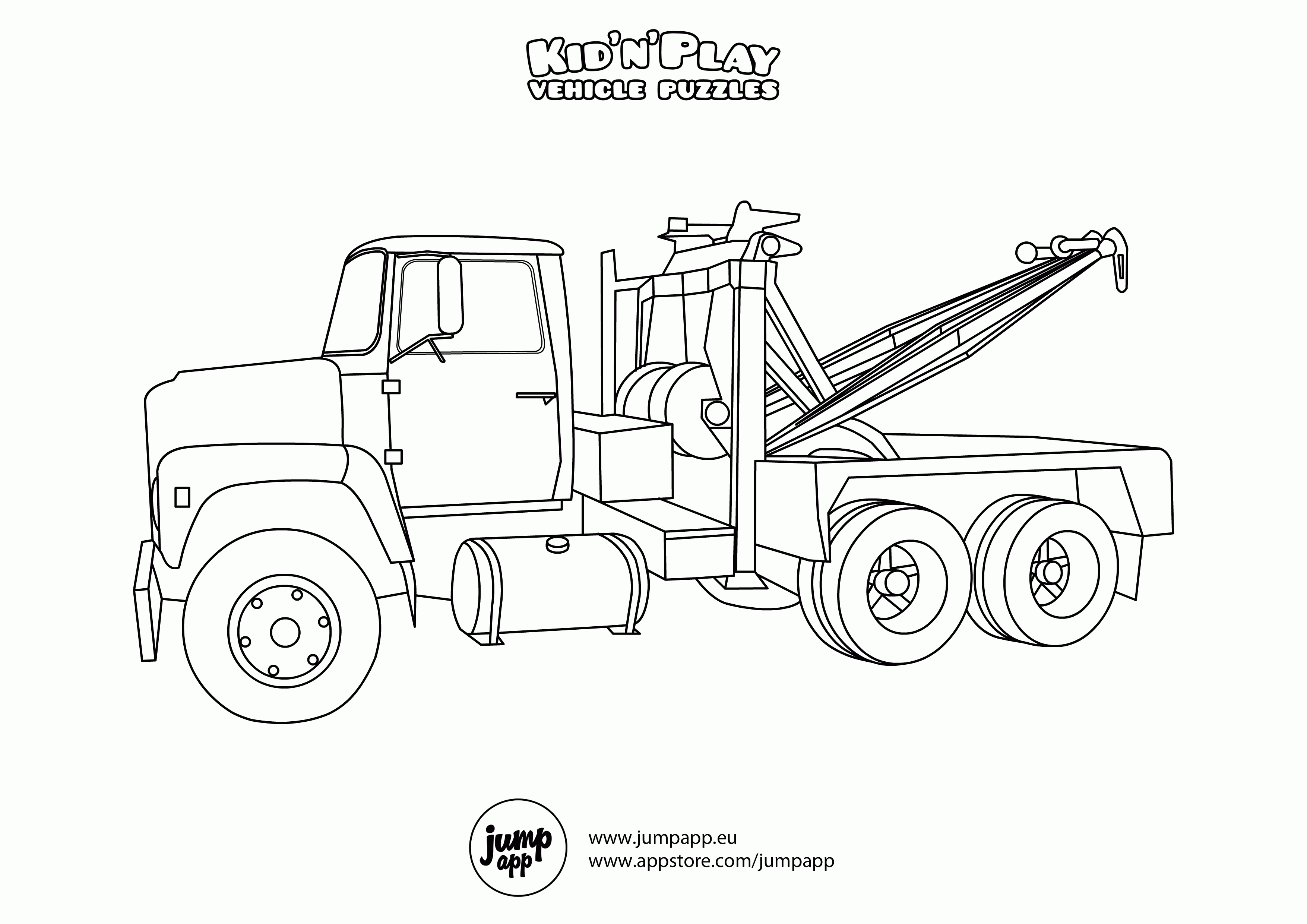 tow truck coloring pages tow truck coloring pages at getcoloringscom free tow pages truck coloring 