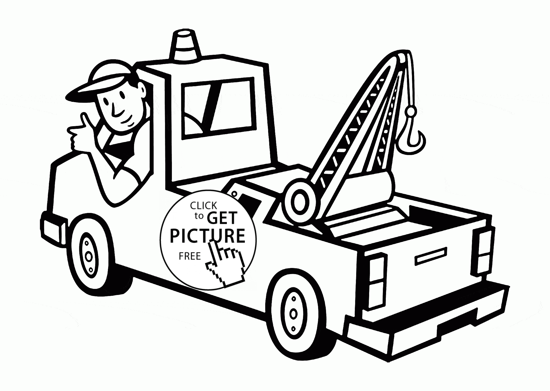 tow truck coloring pages tow trucks coloring pages coloring home pages truck tow coloring 