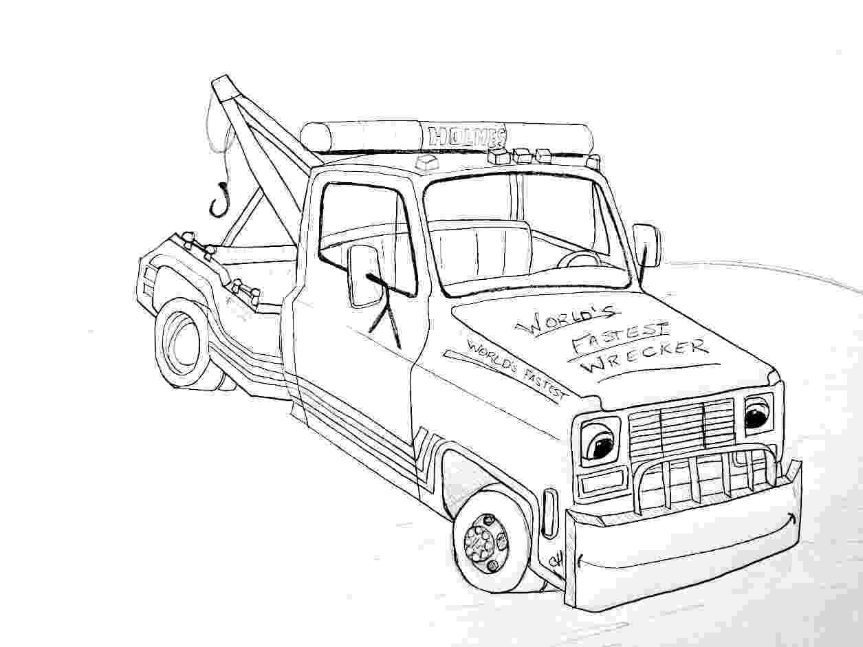 tow truck coloring pages tow trucks coloring pages coloring home tow truck coloring pages 