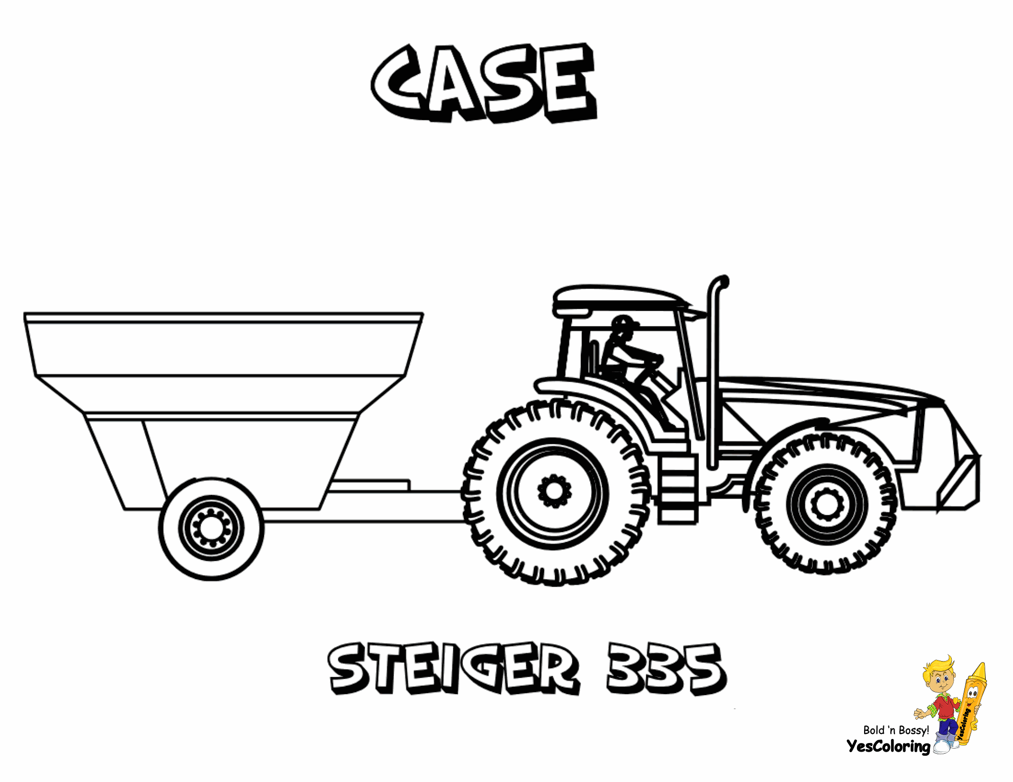 tractor coloring pages for toddlers fired up free tractor coloring tractors tractor parts coloring pages toddlers tractor for 