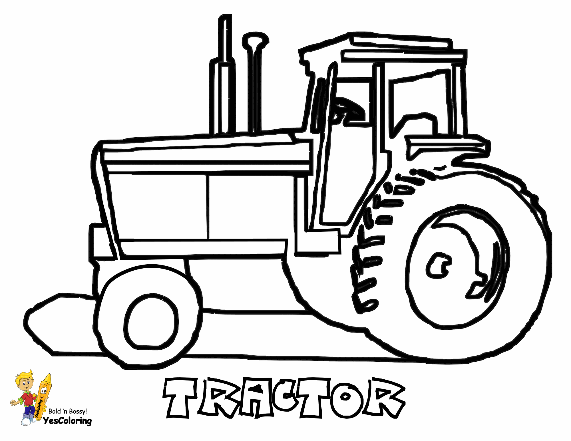 tractor pictures for kids free printable tractor coloring pages for kids cool2bkids for tractor kids pictures 
