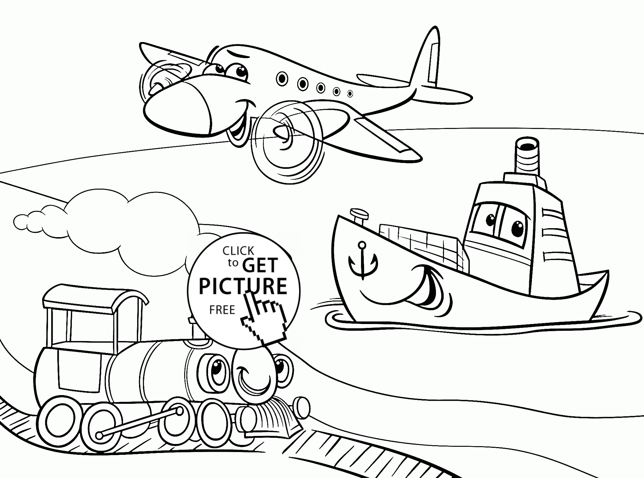 transportation coloring pages for kids air transportation coloring pages coloring home coloring pages transportation kids for 