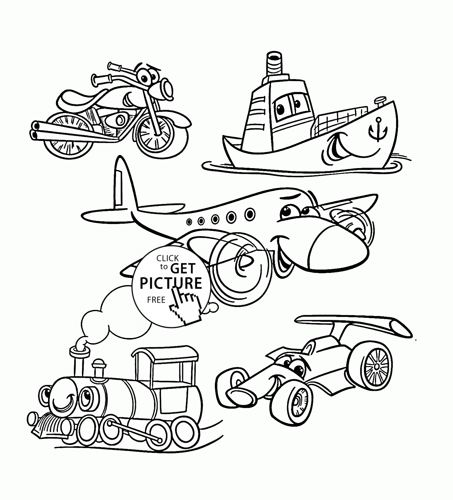 transportation coloring pages for kids transportation coloring page for toddlers coloring pages pages transportation for coloring kids 