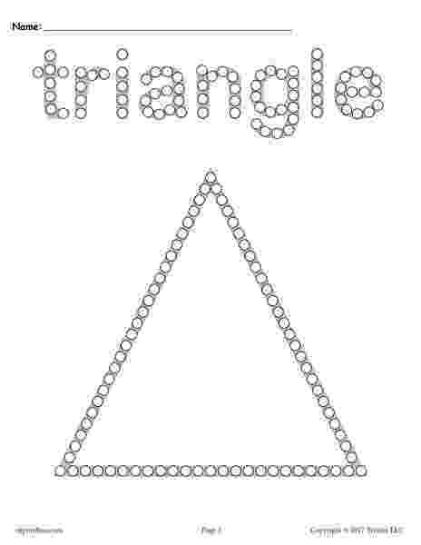 triangle for coloring shape coloring pages customize and print triangle coloring for 