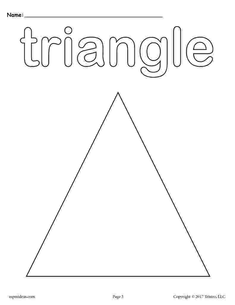 triangle for coloring triangle coloring page shapes coloring pages supplyme coloring for triangle 