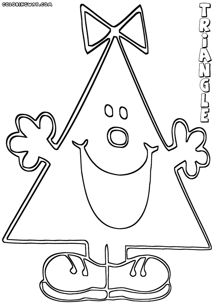 triangle for coloring triangle coloring pages for preschoolers bing images coloring for triangle 