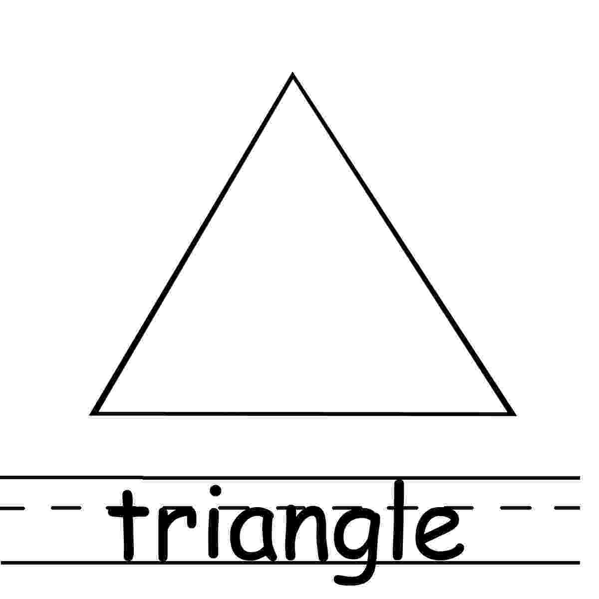 triangle for coloring triangle coloring pages getcoloringpagescom for triangle coloring 