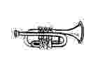 trumpet picture to color trumpet player coloring sheet picture to color trumpet 